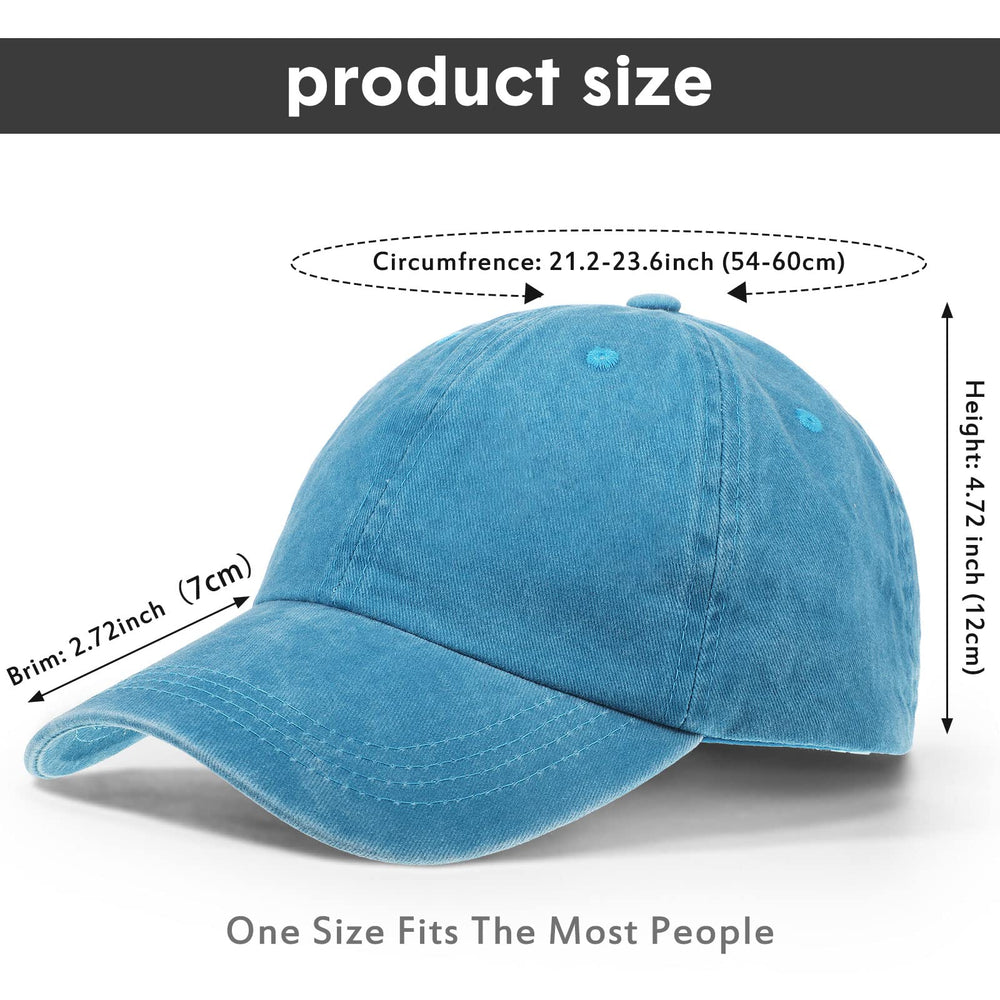 Jecery vintage baseball cap US flag side view for casual outfits and all-day comfort.