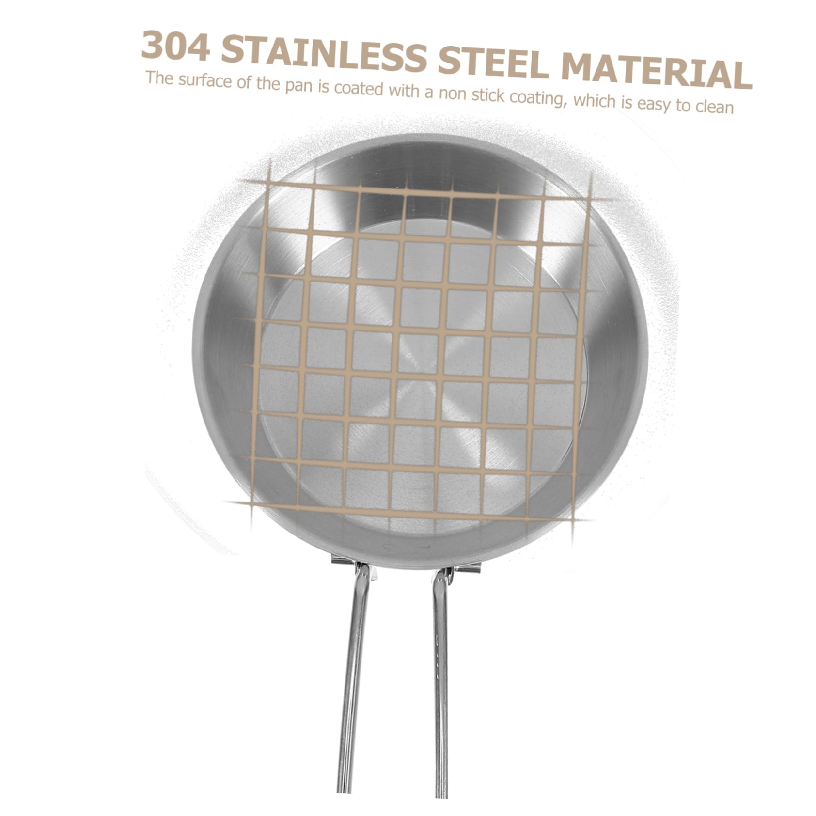 JECOMPRIS quick-clean pan withstands outdoor use for lasting camping adventures.