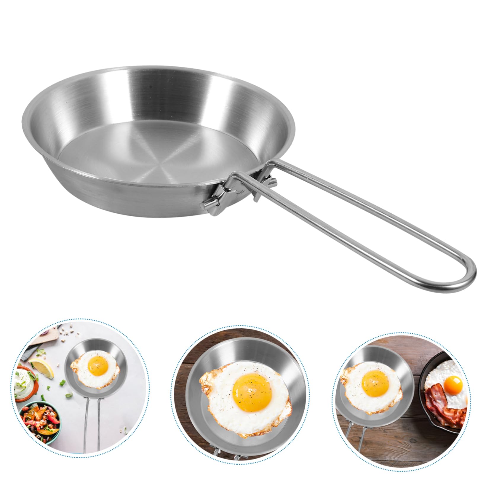 JECOMPRIS small pan for pancakes speeds breakfast prep during trips.