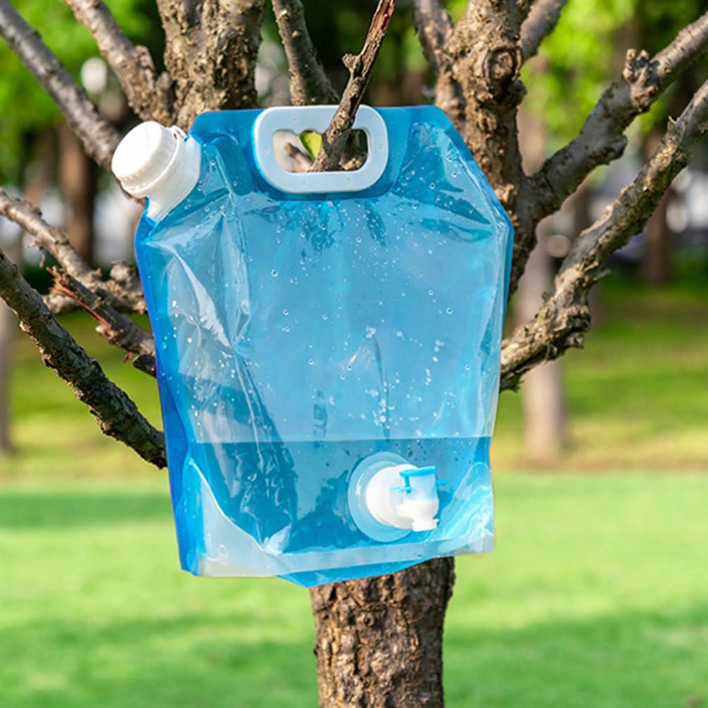 JECOMPRIS sky blue water bag as a reliable road trip hydration option.