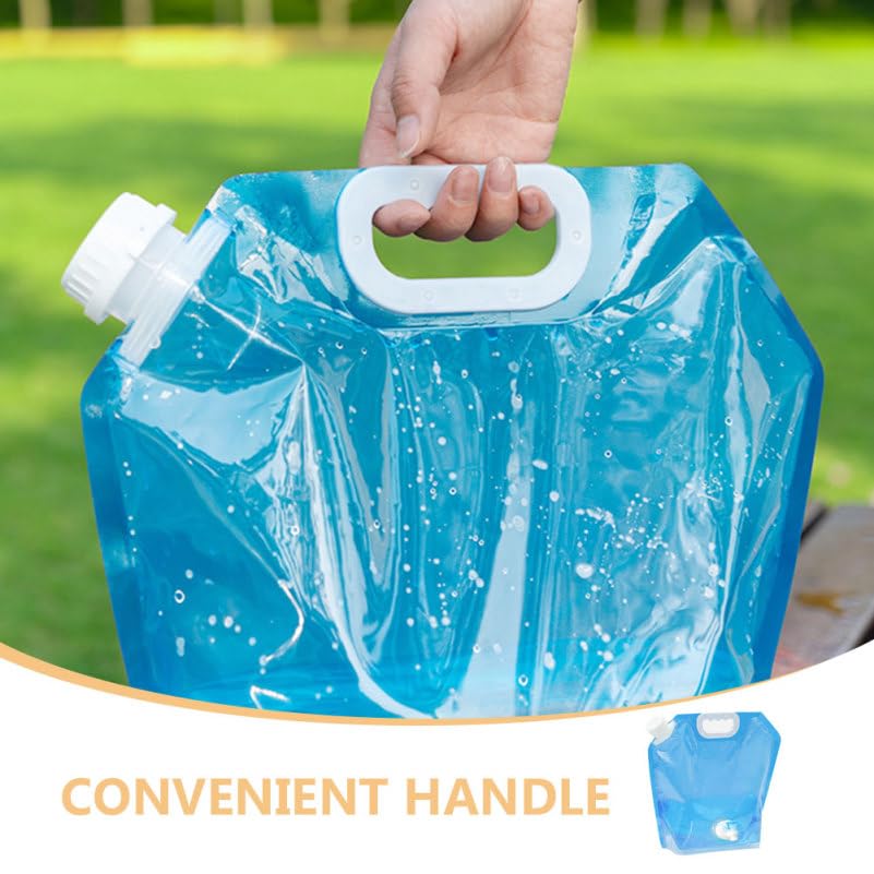 Transparent PET/PA/PE water bag by JECOMPRIS for easy level monitoring.