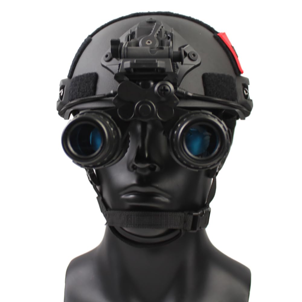 Jeekootoop night vision goggles cosplay display with authentic look.