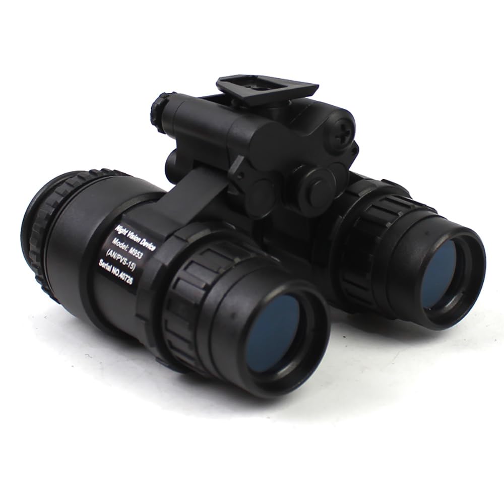 Jeekootoop NVG mount for PVS15 compatible with helmets for quick adjustments.