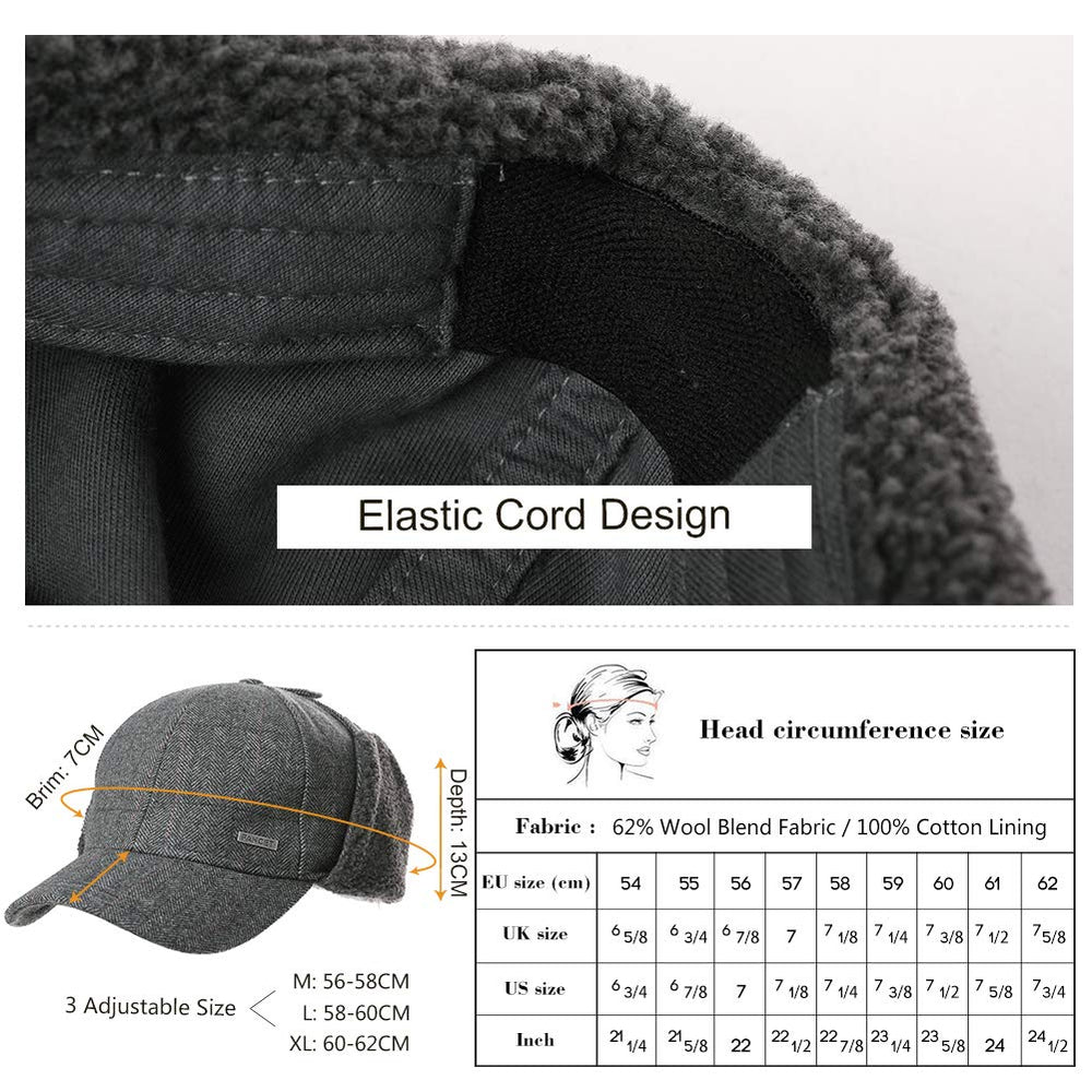 Jeff & Aimy Tweed Wool Hat ready for cold-weather adventures