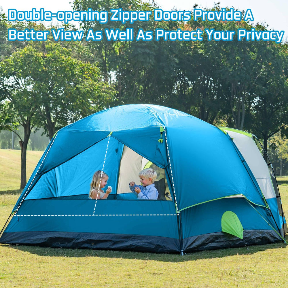 JELUCAMP bug-free screen porch for relaxing coffee breaks outdoors