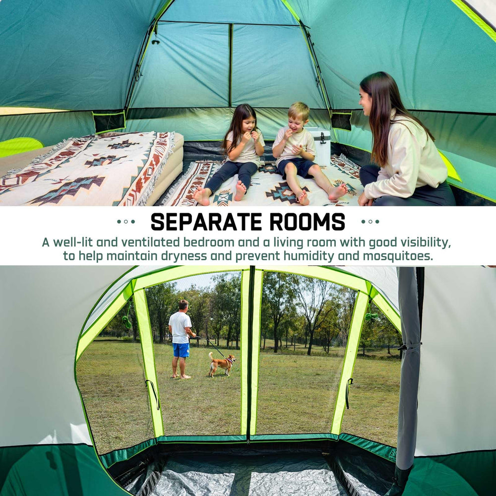 JELUCAMP sealed seams offer weather protection and reliable durability.