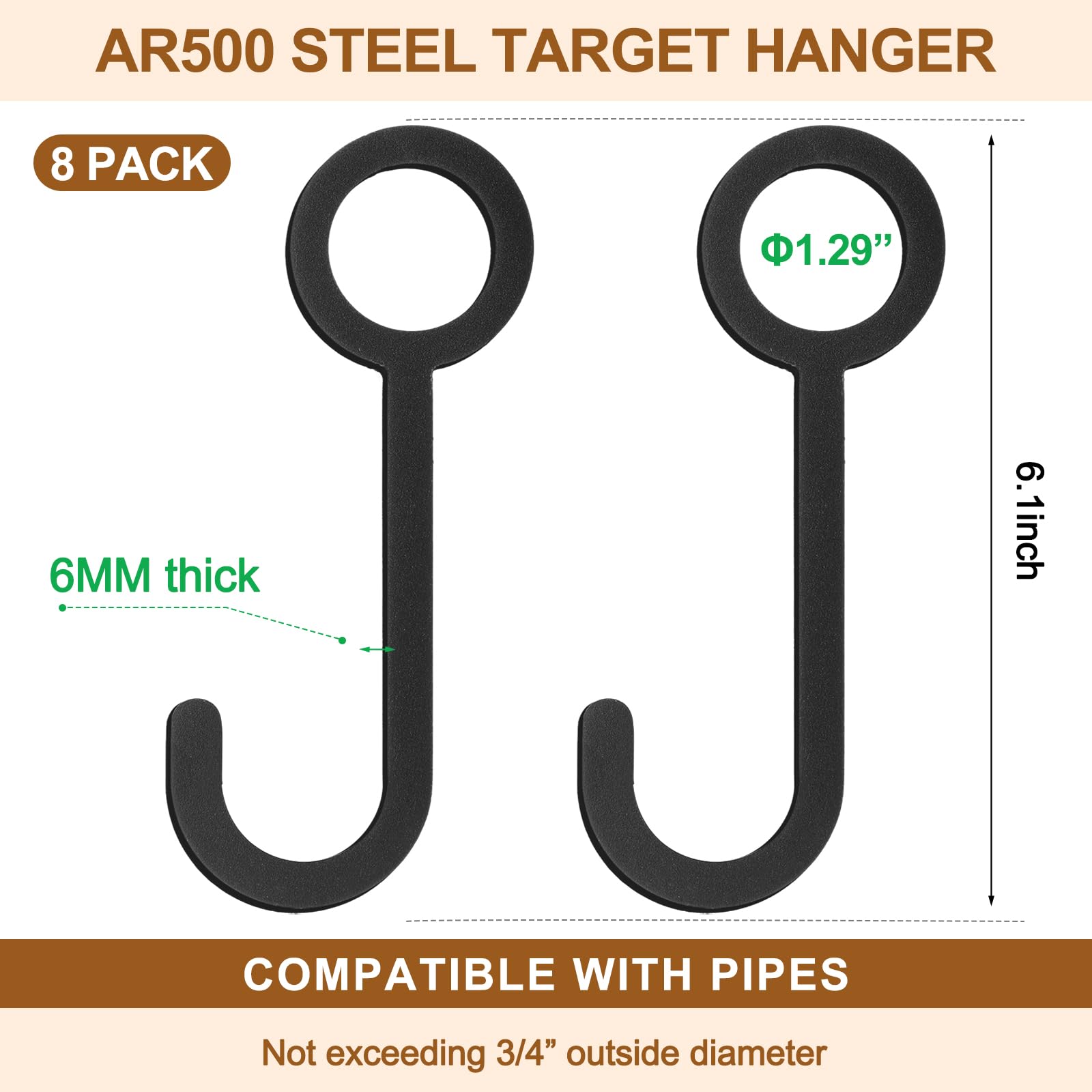 Jenaai DIY gong target kit—steel construction for durable field use.
