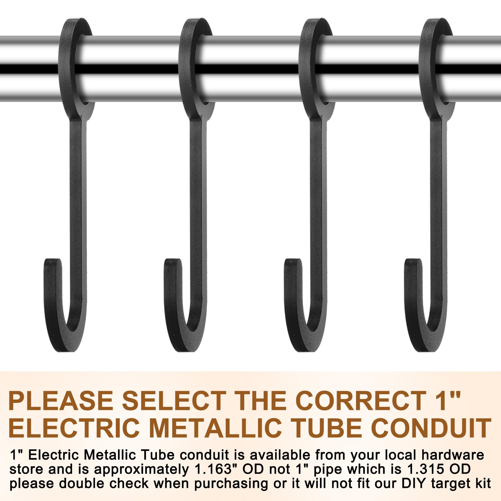 Jenaai steel shooting stand—black finish suitable for outdoor use.
