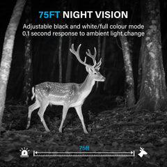 Jennov no-glow night vision preserves stealth while recording nocturnal activity