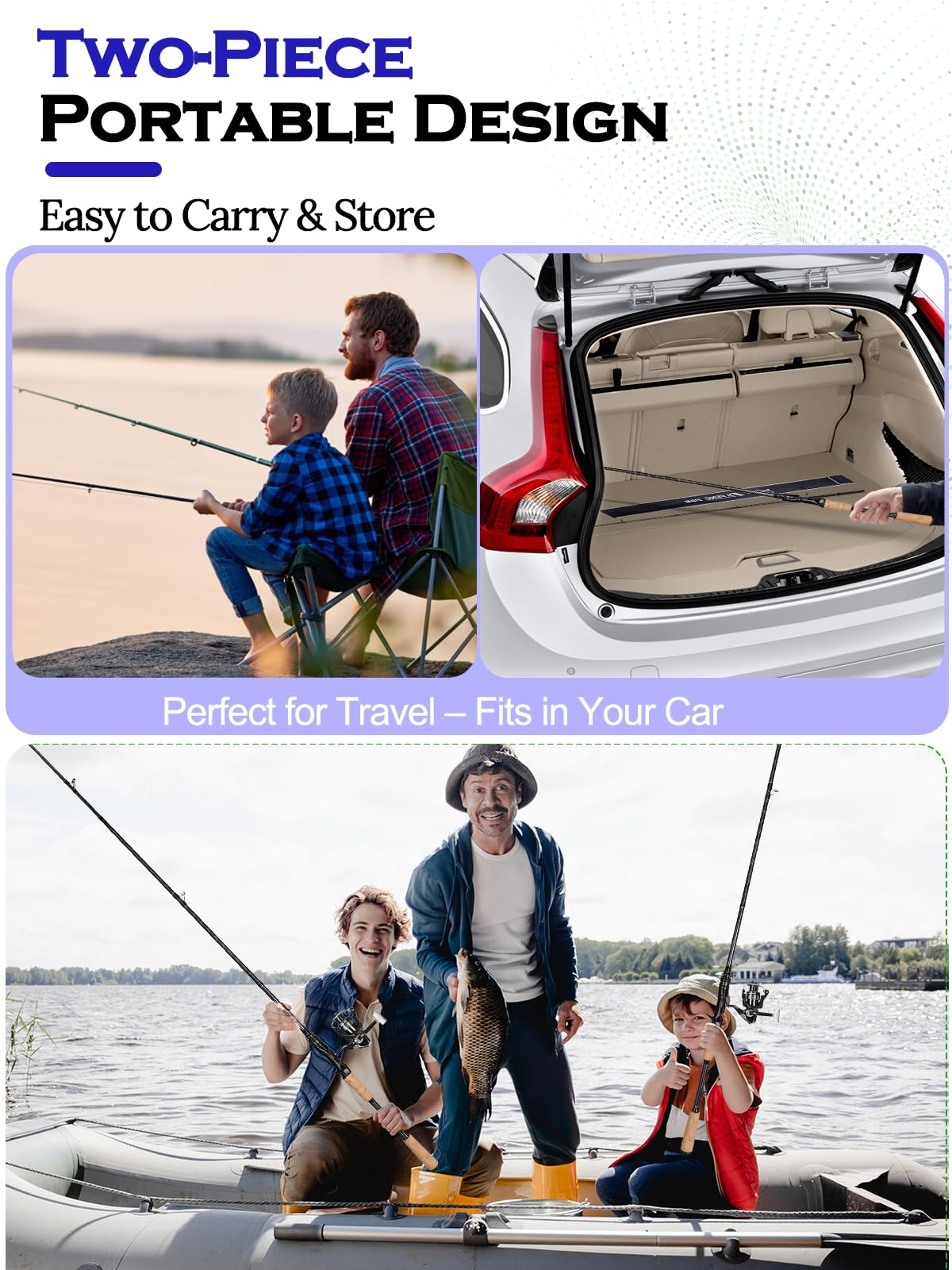 Jenseits 2-piece design demonstrates travel-friendly portability