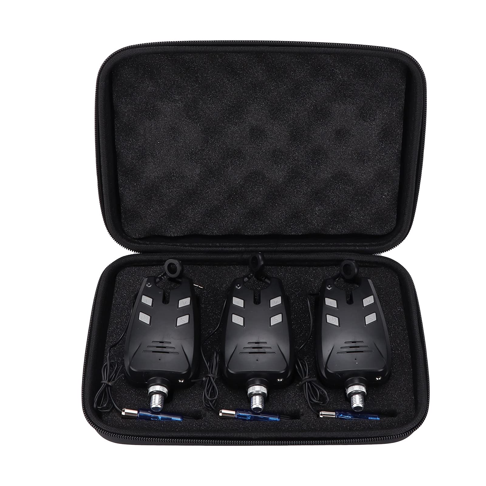 JERYS electric bite alarm front view for compact transport