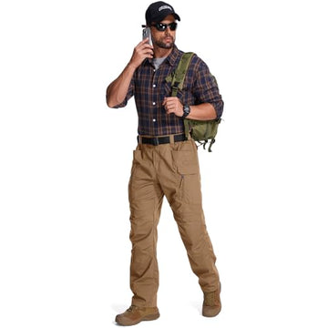Jessie Kidden tactical cargo pants shown in climbers outdoor adventure