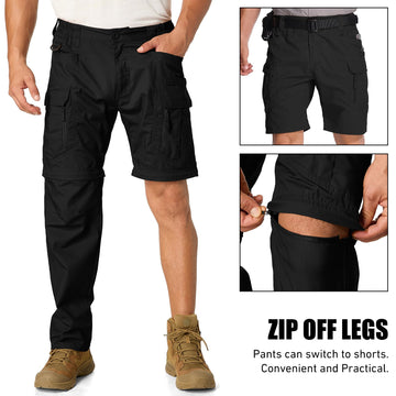 Jessie Kidden zip off conversion close up demonstrates pants to shorts feature