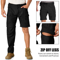 Jessie Kidden zip off conversion close up demonstrates pants to shorts feature