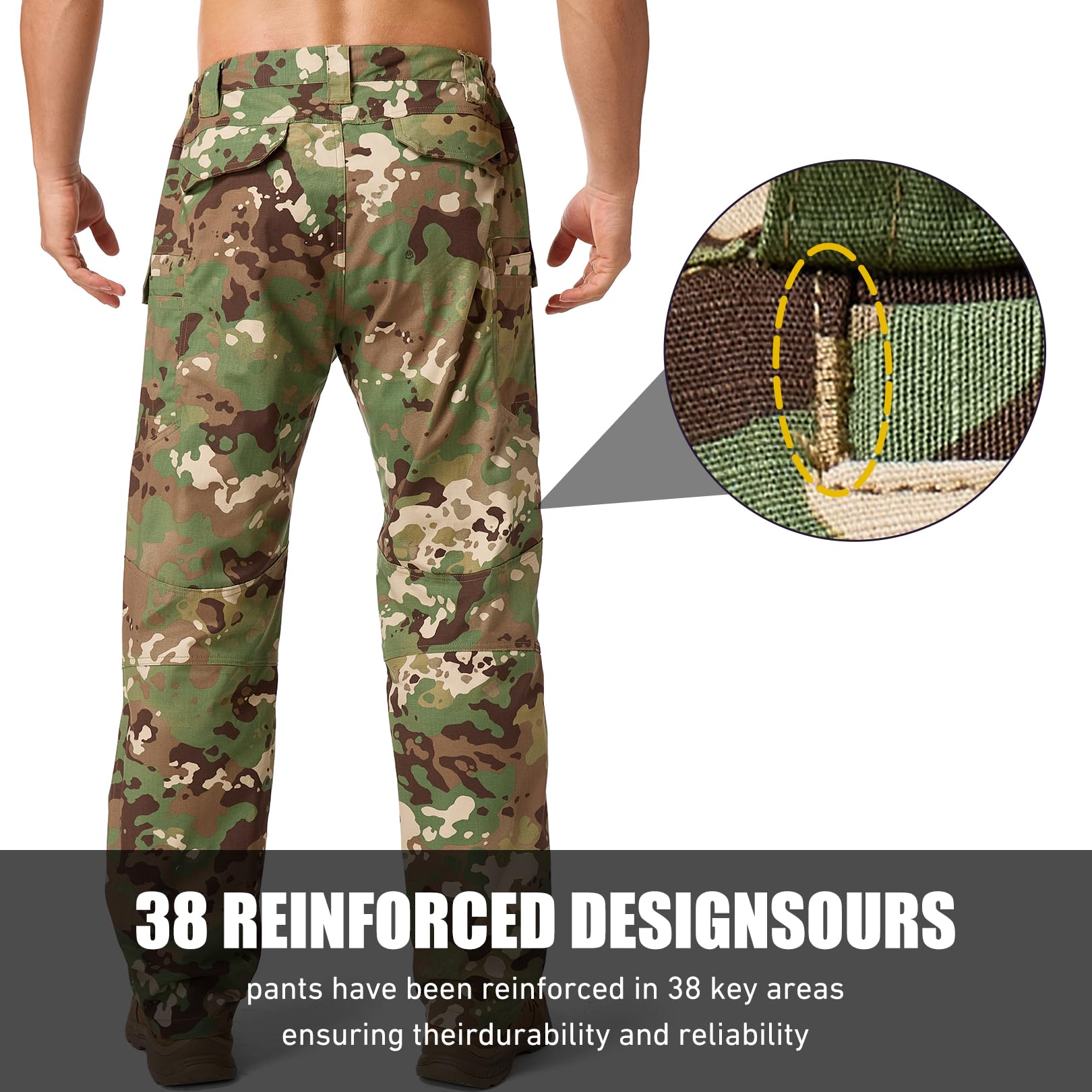 Jessie Kidden cargo pockets open for carrying EDC gear on the go.