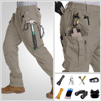 On-duty scene shows versatile cargo pants in action for work