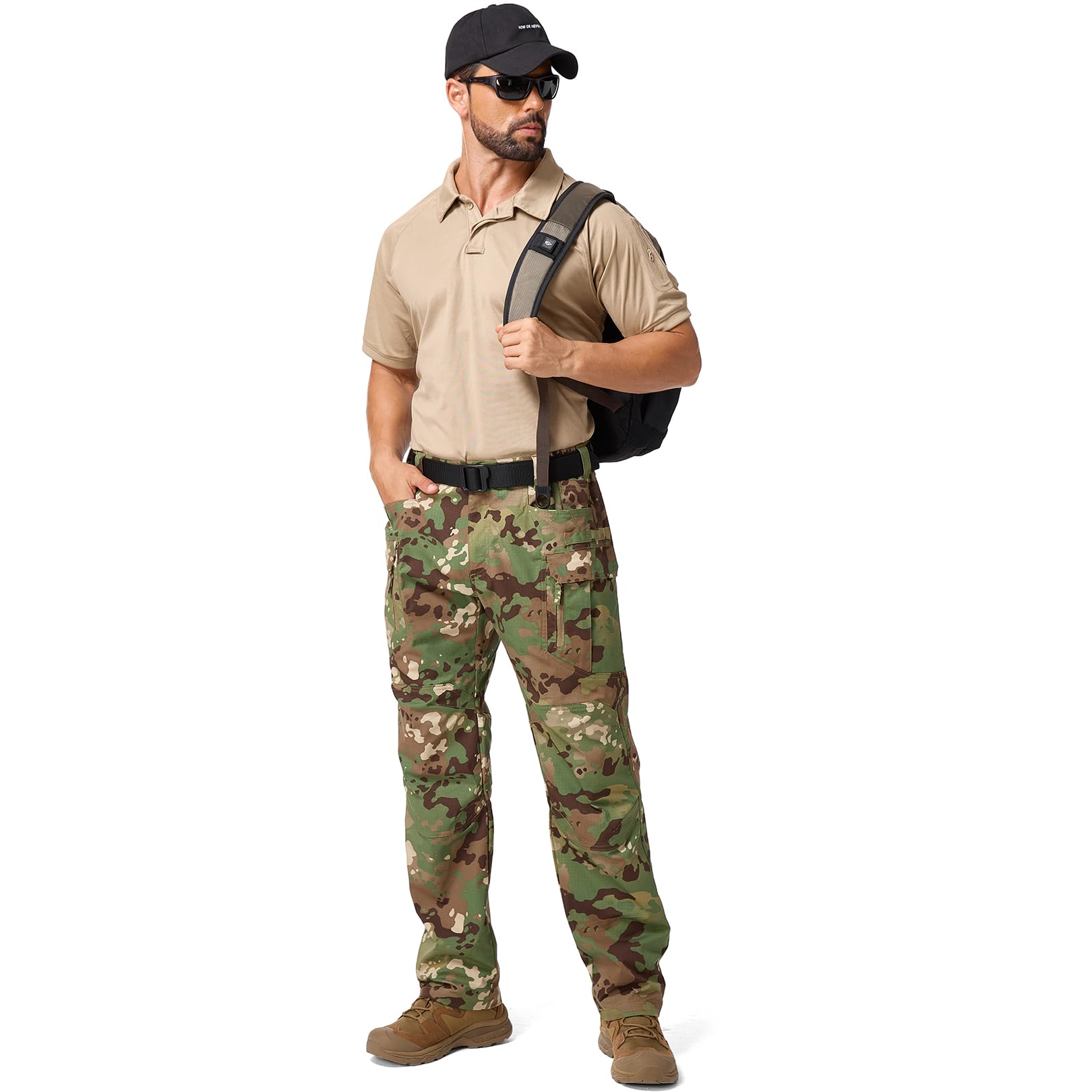 Jessie Kidden pants suit hiking, camping, and tactical outdoor missions.