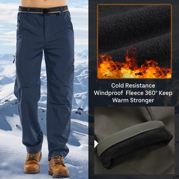 Jessie Kidden boot-fit pants block cold air for winter outings.