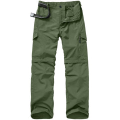 Jessie Kidden Mens Hiking Pants Front View shows versatile travel-ready design for comfort.