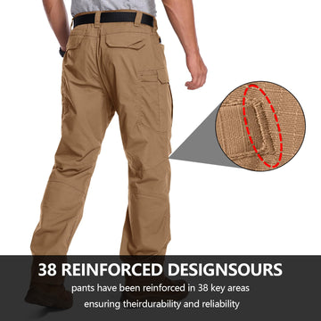 Jessie Kidden water-resistant ripstop pants captured in rain-ready outdoor scenario