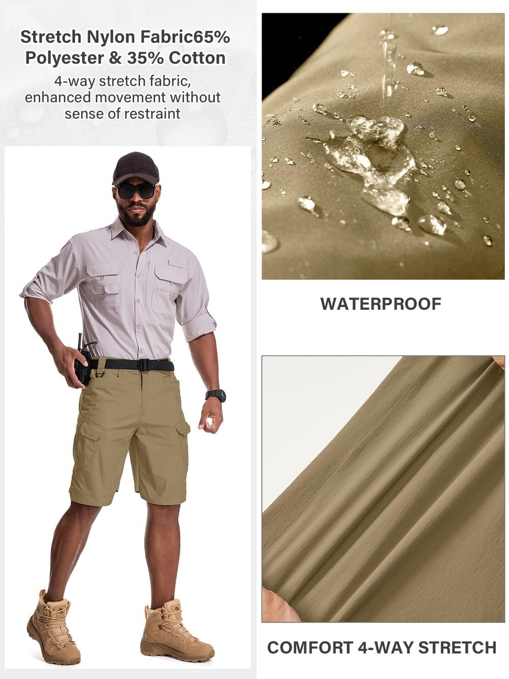 Jessie Kidden shorts with UPF 50 breathable protection for sunny days