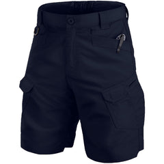 Jessie Kidden mens tactical stretch outdoor cargo shorts in blue with quick-dry fabric for outdoor hiking
