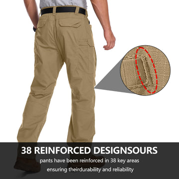 Jessie Kidden multi-pocket layout tactical pants demonstrating ample storage
