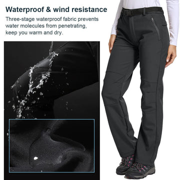 Jessie Kidden hiking pants with elastic waist and zip pockets for secure essentials during outdoor activities.