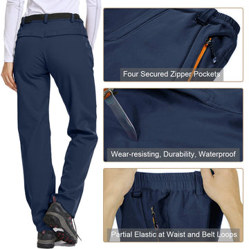Jessie Kidden waterproof pants cargo pockets securely store essentials