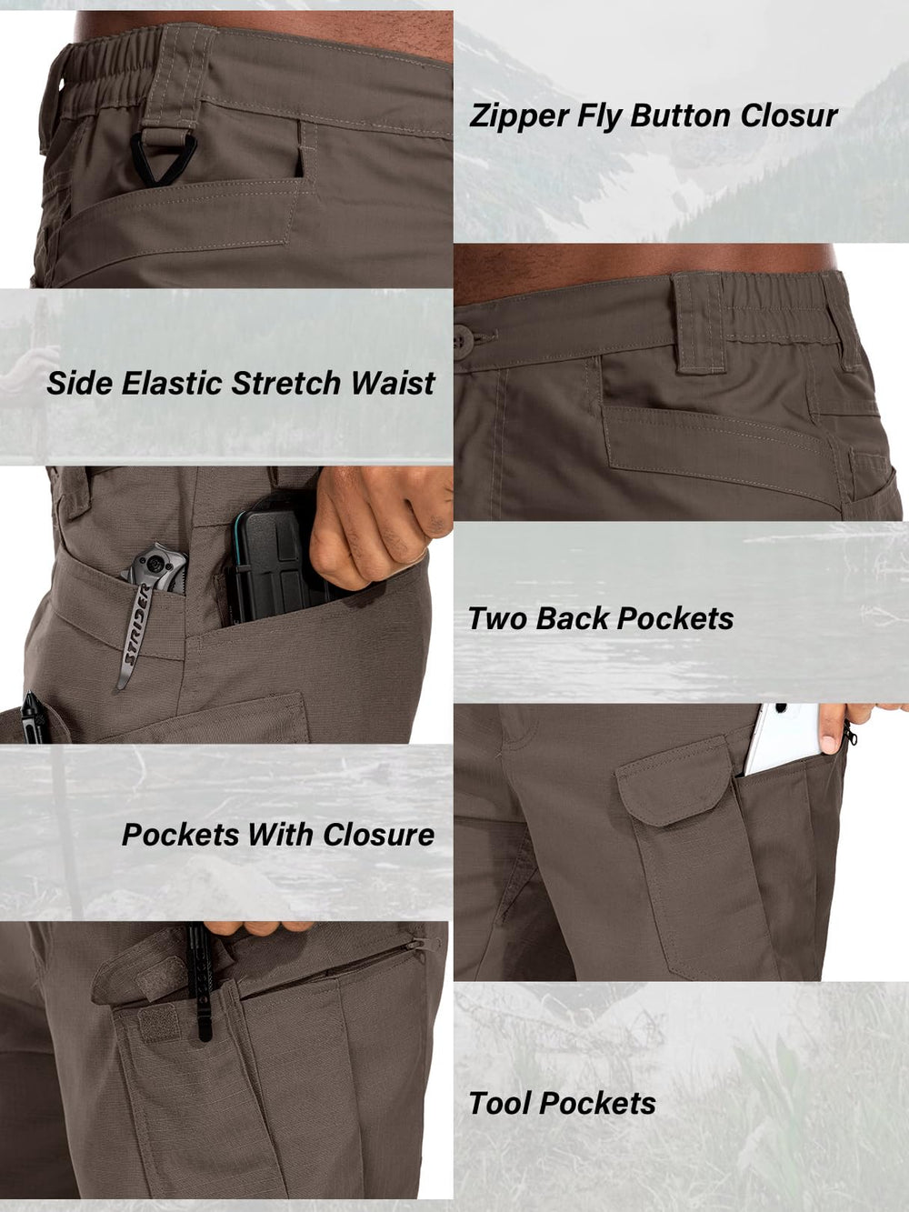 Jessie Kidden rip-stop fabric close-up highlighting wear resistance and durability