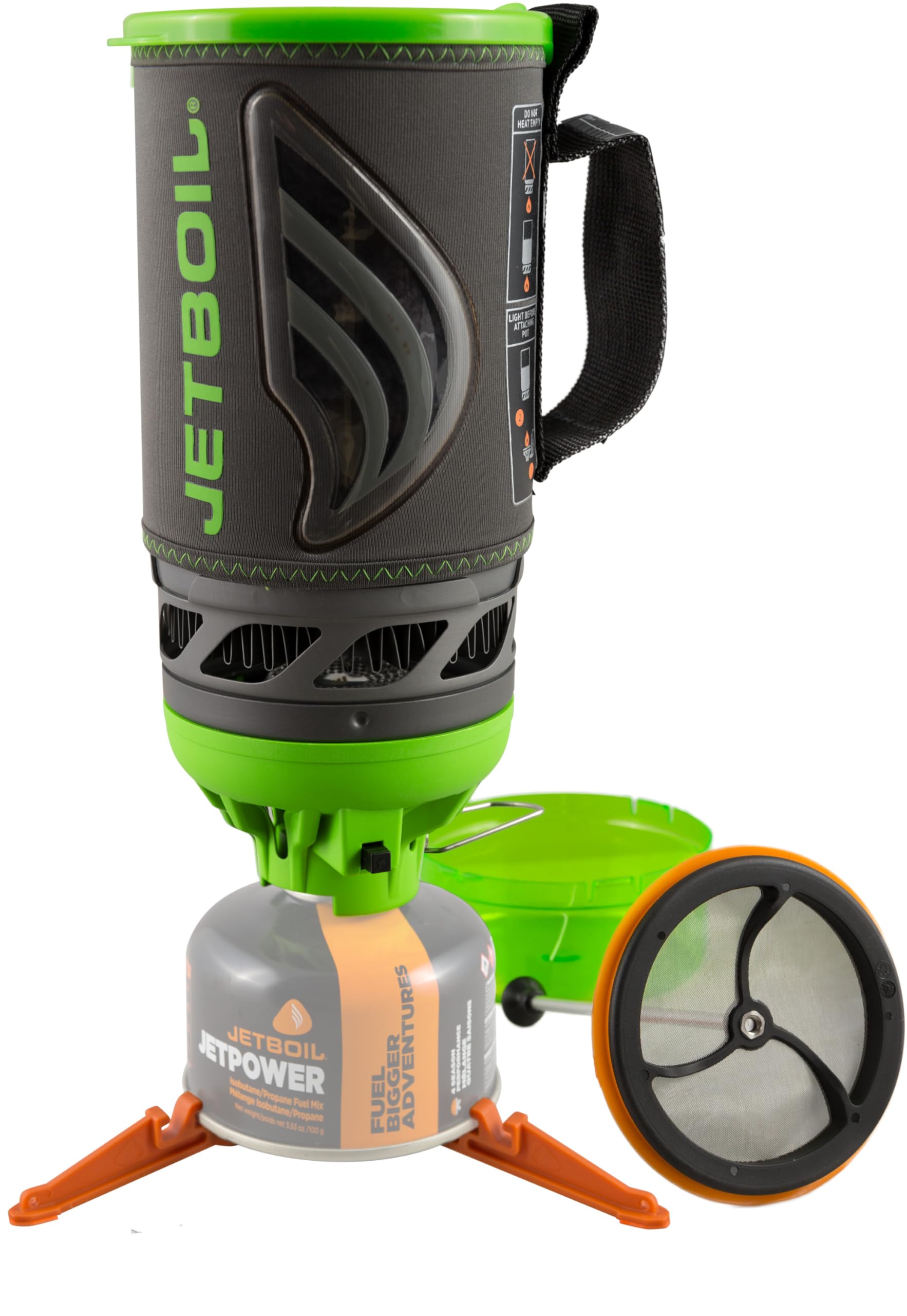 Jetboil Flash Java Kit setup for efficient camp coffee on trail