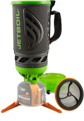 Jetboil Flash Java Kit setup for efficient camp coffee on trail