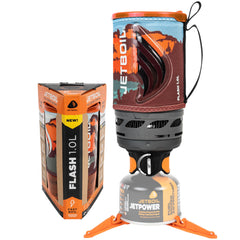 Jetboil Flash one-step ignition demonstrates quick, convenient meals on the trail.