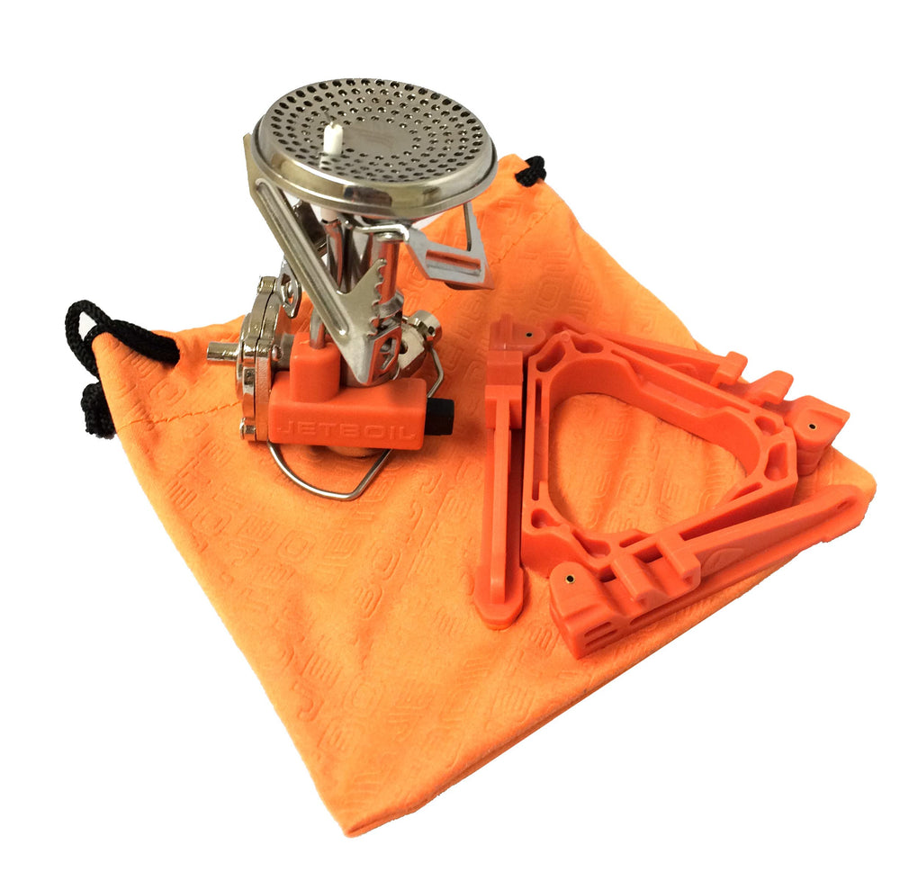Jetboil MightyMo portable setup ready for camping trips