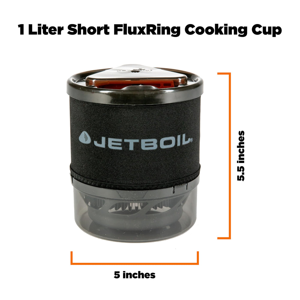 Jetboil MiniMo cup-lid enables eating directly from the cup with ease.
