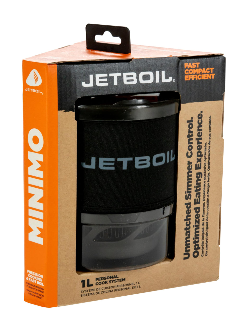 Jetboil MiniMo sideways-burner-storage showcases space-saving design.