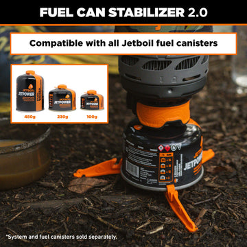 Jetboil stabilizer compact packable design fits in your pack