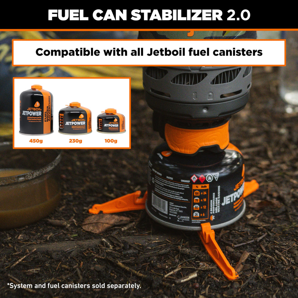 Jetboil stabilizer compact packable design fits in your pack