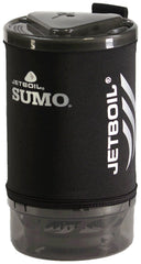 Jetboil Sumo fuel-stabilizer bag shows easy transport and steady setup.