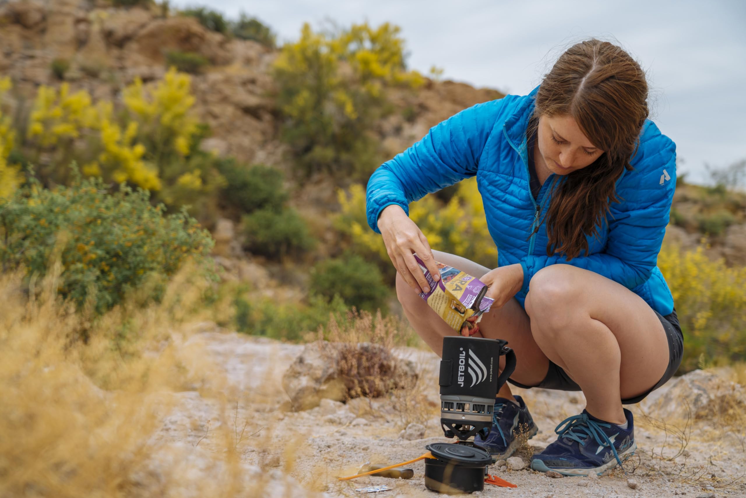 Jetboil Zip hanging kit for flexible camp setup