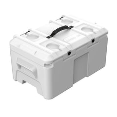 Jet Cooler hard insulated shell preserves ice and snacks