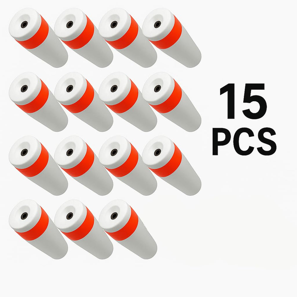 Close-up of dual-ring design on 3-inch JettyMan slip cork