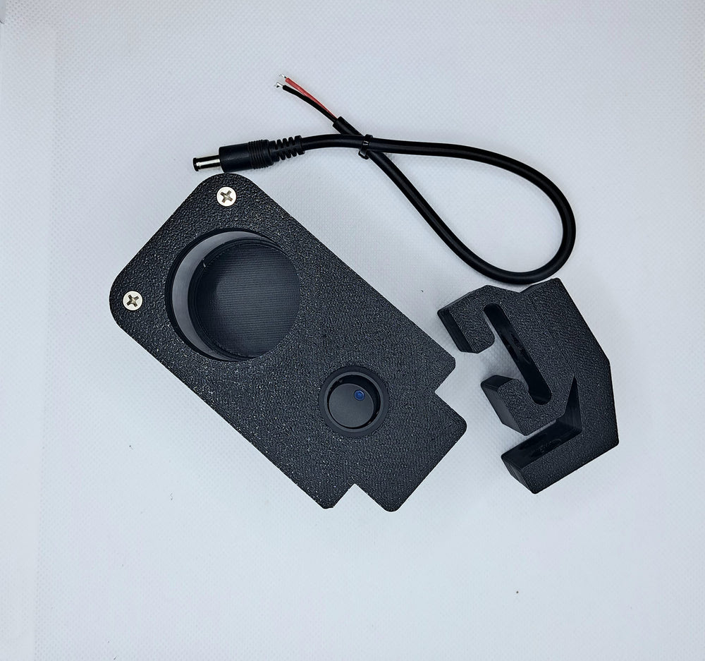 JEWUNO Glow Cup prewired setup allows quick, solder-free installation.