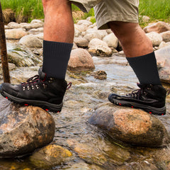 Jeyiour-socks-soft-microfiber-nylon-closeup highlighting breathable comfort for long hikes