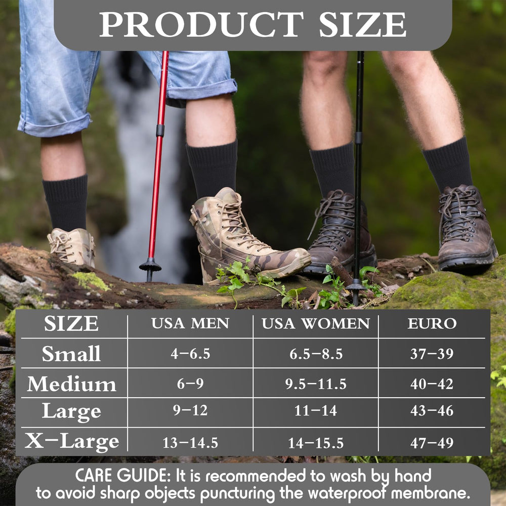 Jeyiour-waterproof-socks-cuff-not-waterproof-note highlighting cuff limitation