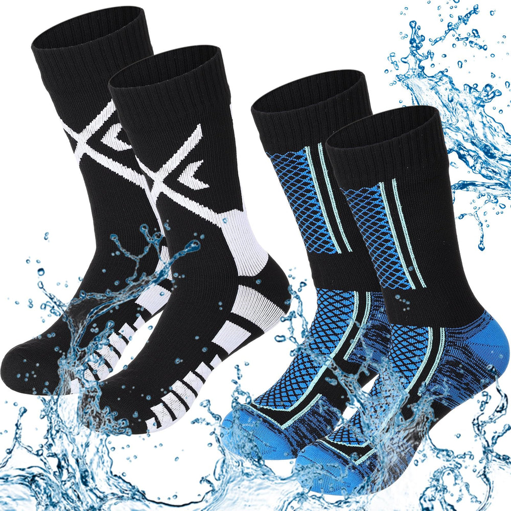 Jeyiour 2-pair pack in breathable microfiber blend for daily outdoor comfort.