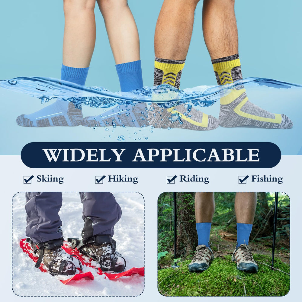 Jeyiour waterproof socks size-chart helps find the right fit for all shoppers.
