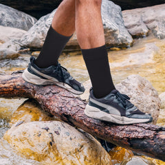Jeyiour waterproof socks unisex design highlights versatile fit for men and women in any season.