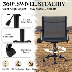 JFHID breathable mesh backrest keeps you cool during long sits