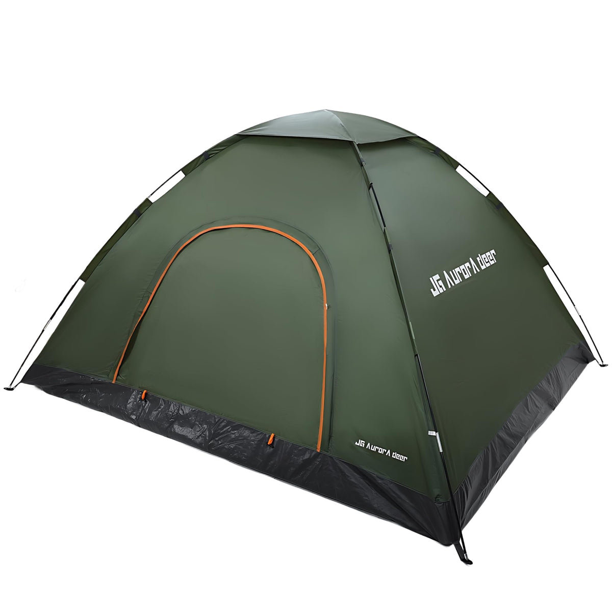 JG AURORA DEER 1-2 person tent front view shows spacious entry for comfortable camping